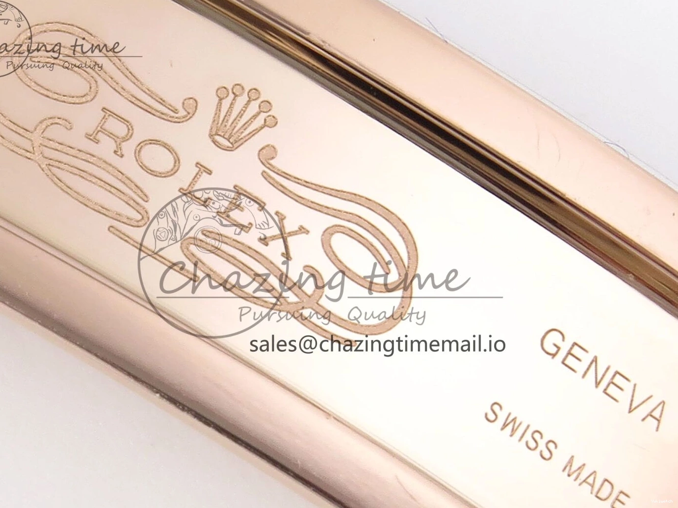 (Gain Best 40 RG A2836 Brown 228235 1:1 Weight) Noob Dial Edition Roman Bracelet President Date Day on 0326